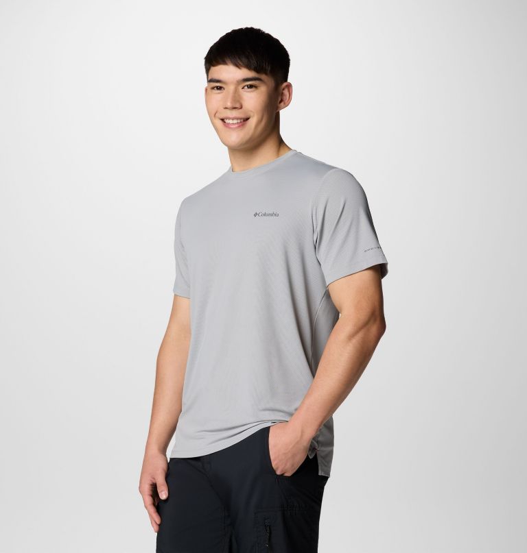 camiseta masculina tech trail utility de manga curta - tamanho grande