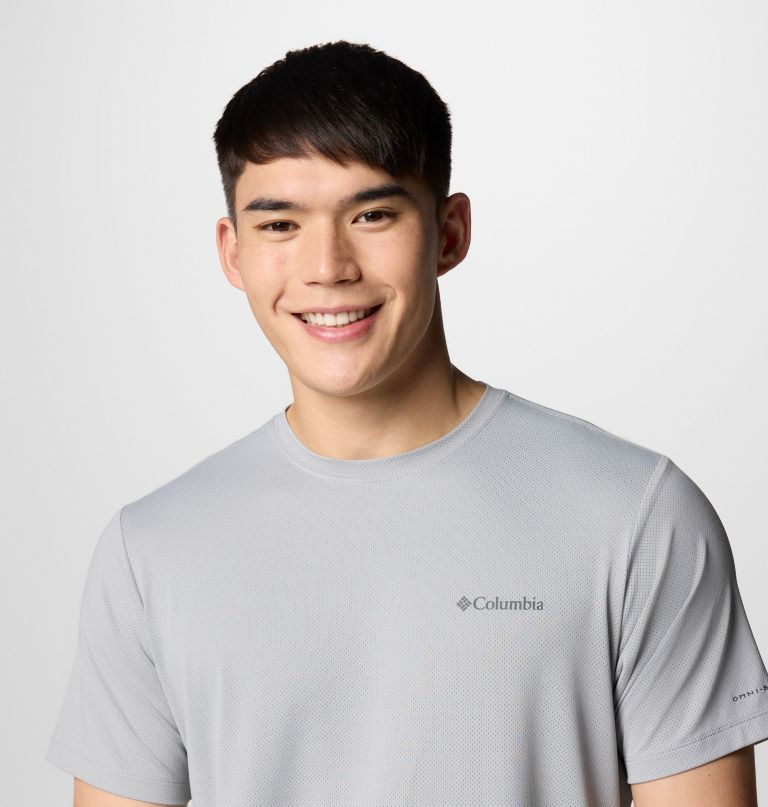 camiseta masculina tech trail utility de manga curta - tamanho grande