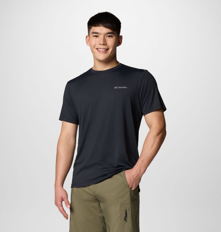 camiseta masculina tech trail utility de manga curta - tamanho grande