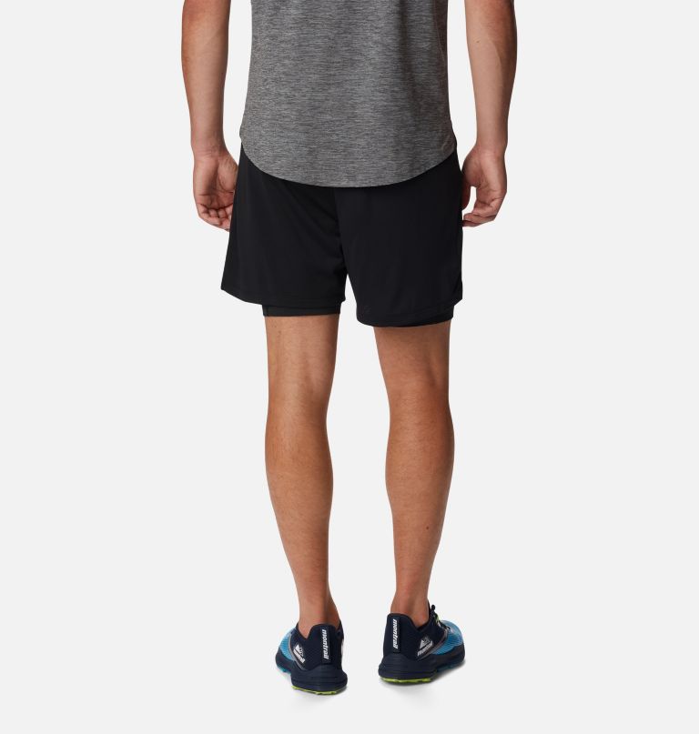 calções masculinos endless trail 2 em 1