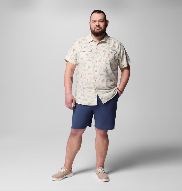 calções masculinos pfg uncharted - tamanho grande