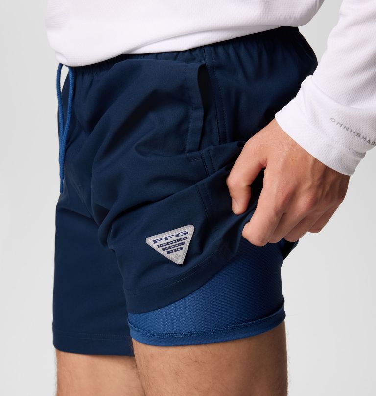 calções forrados pfg rambler para homem