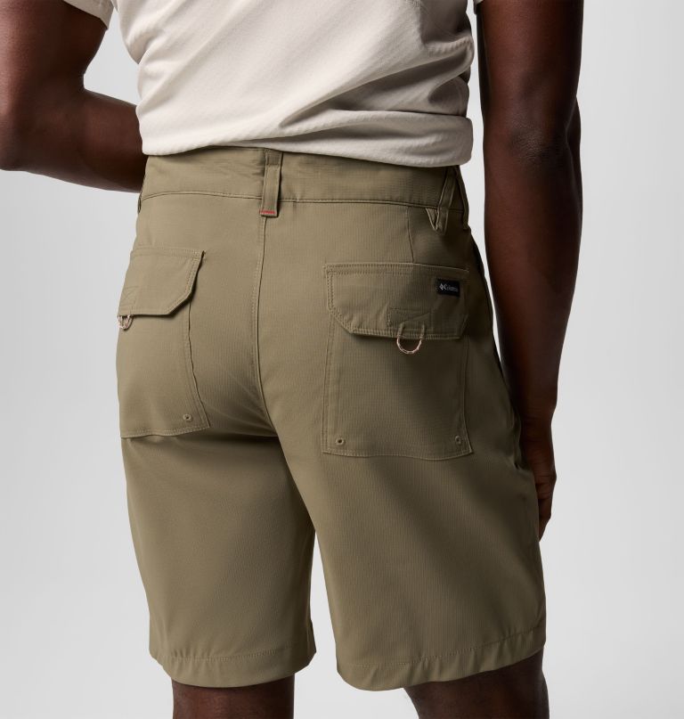 calções utilitários tech trail para homem
