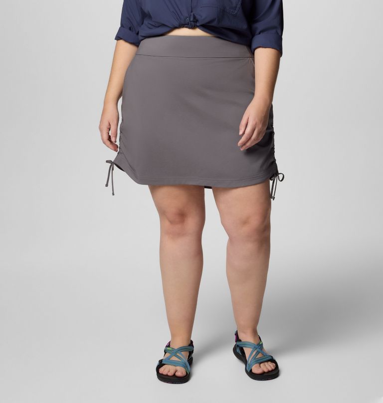 saia-calça franzida feminina all seasons - tamanhos grandes