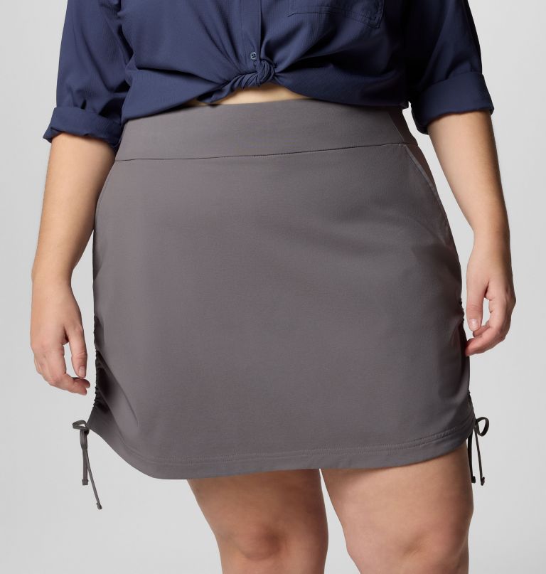 saia-calça franzida feminina all seasons - tamanhos grandes