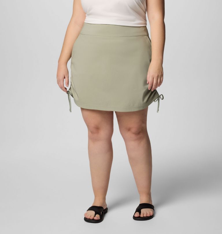 saia-calça franzida feminina all seasons - tamanhos grandes