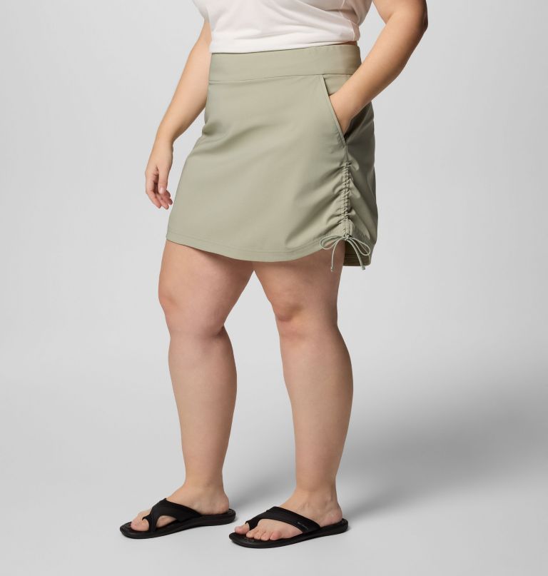 saia-calça franzida feminina all seasons - tamanhos grandes