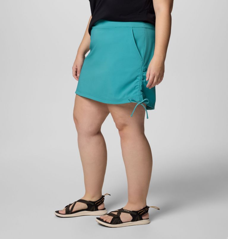 saia-calça franzida feminina all seasons - tamanhos grandes