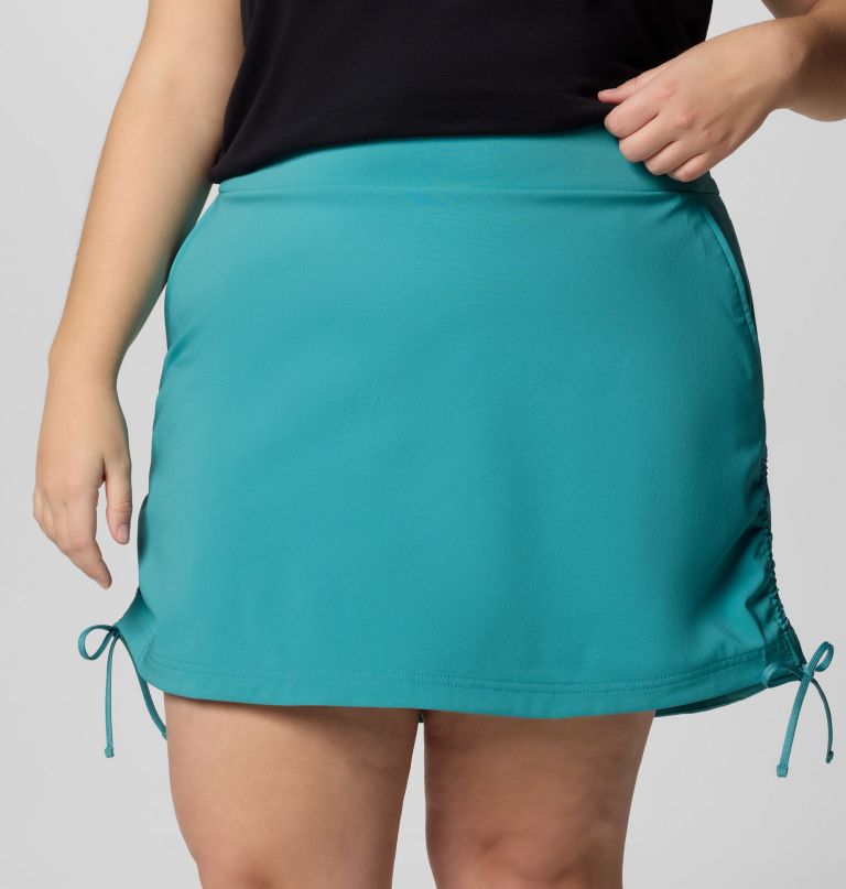 saia-calça franzida feminina all seasons - tamanhos grandes