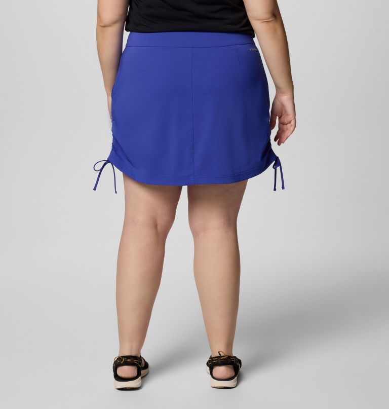 saia-calça franzida feminina all seasons - tamanhos grandes