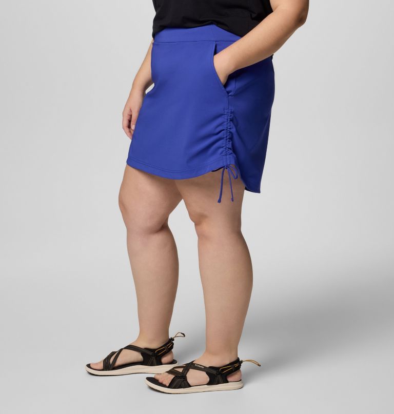 saia-calça franzida feminina all seasons - tamanhos grandes