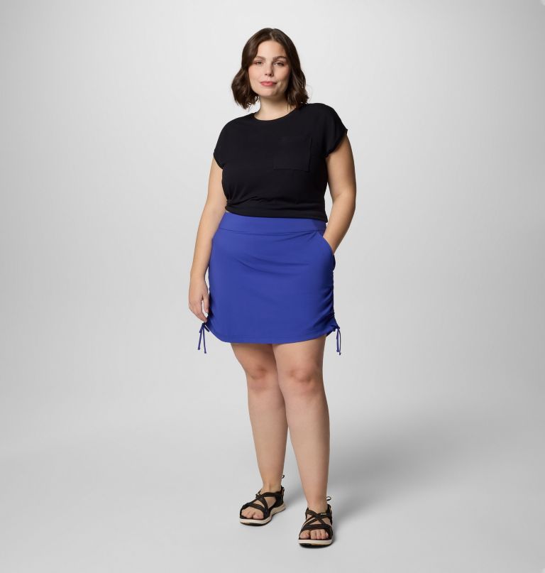 saia-calça franzida feminina all seasons - tamanhos grandes