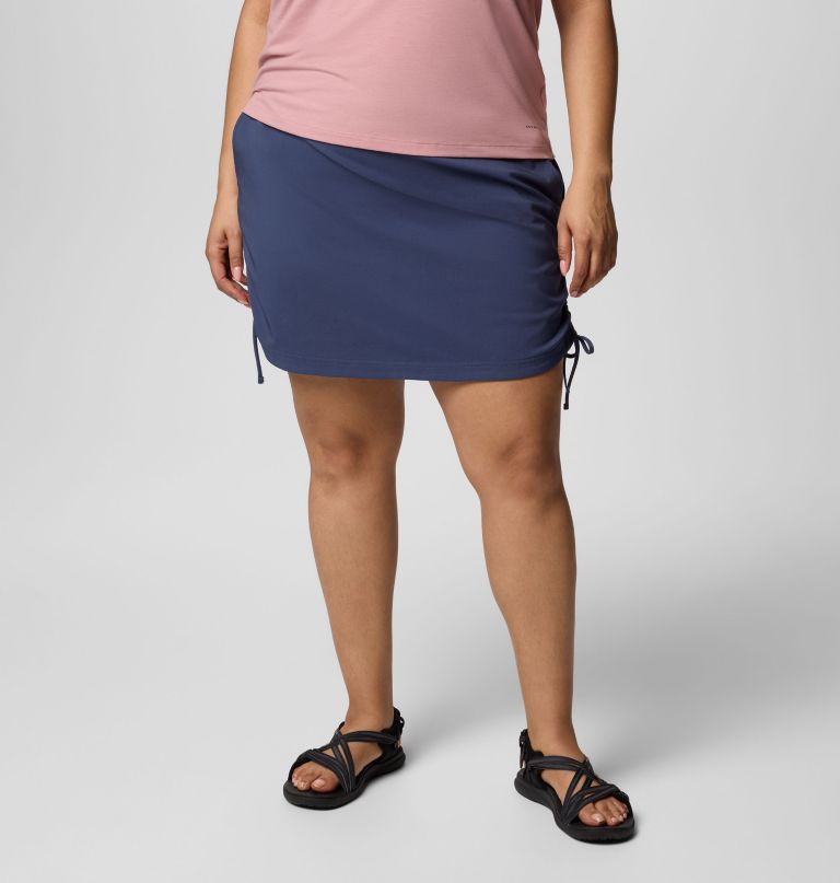 saia-calça franzida feminina all seasons - tamanhos grandes