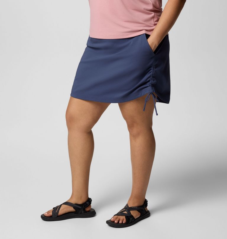 saia-calça franzida feminina all seasons - tamanhos grandes