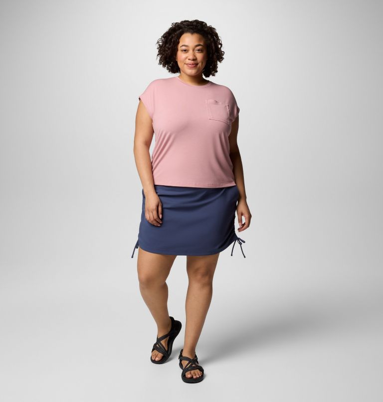 saia-calça franzida feminina all seasons - tamanhos grandes