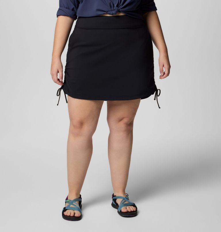 saia-calça franzida feminina all seasons - tamanhos grandes