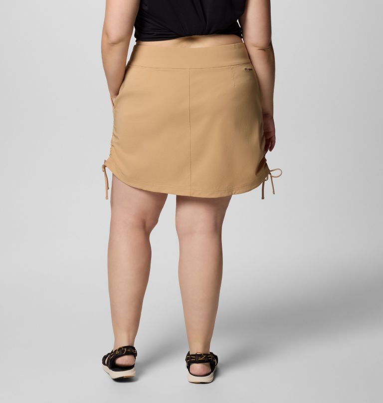saia-calça franzida feminina all seasons - tamanhos grandes