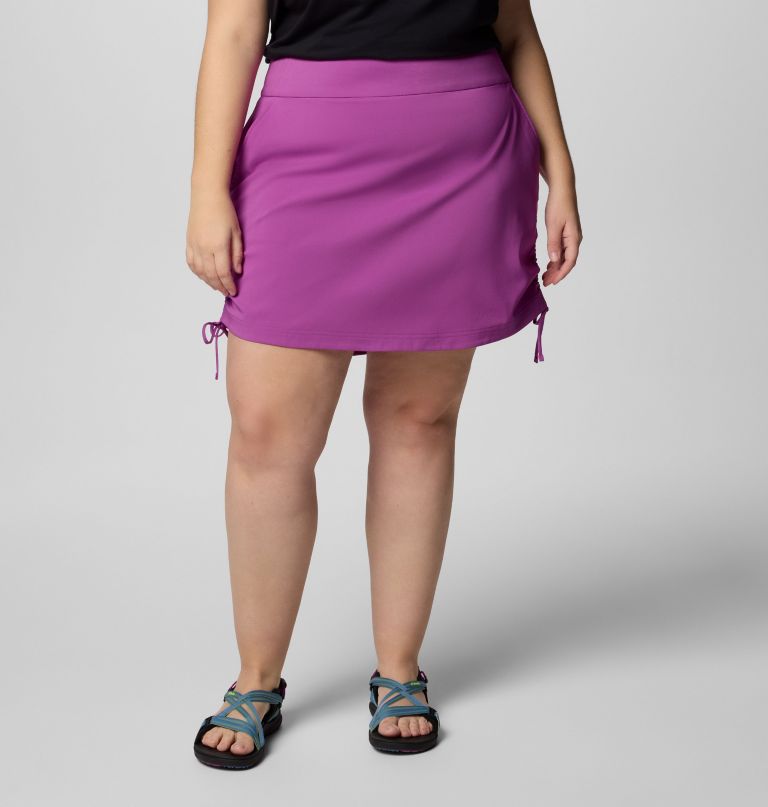 saia-calça franzida feminina all seasons - tamanhos grandes