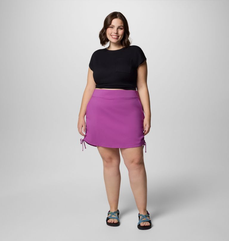 saia-calça franzida feminina all seasons - tamanhos grandes