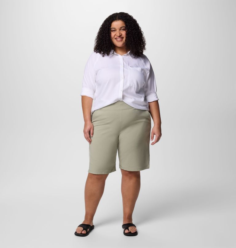 shorts compridos femininos all seasons - tamanhos grandes