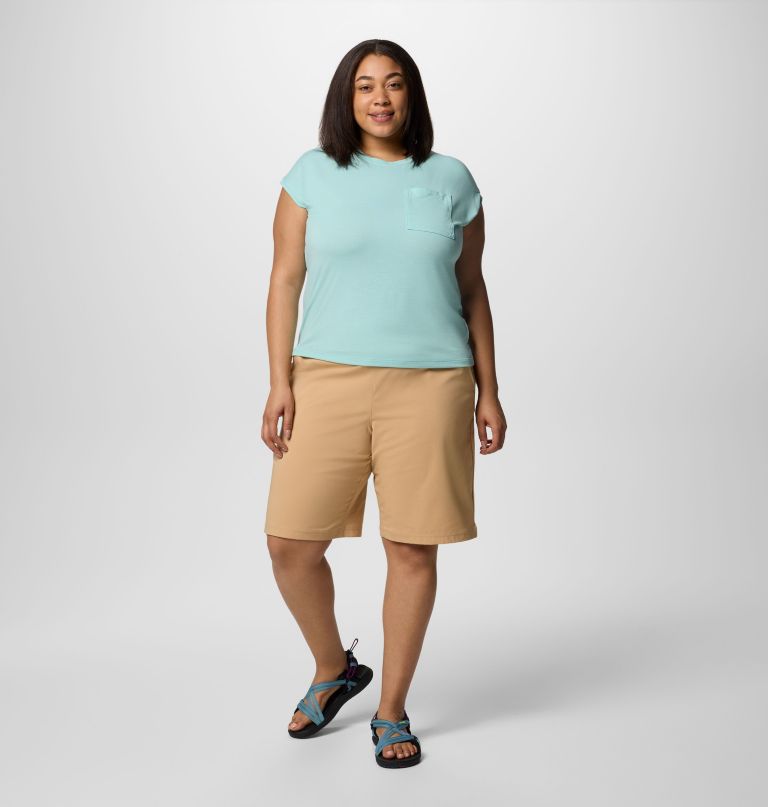 shorts compridos femininos all seasons - tamanhos grandes