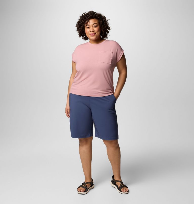 shorts compridos femininos all seasons - tamanhos grandes