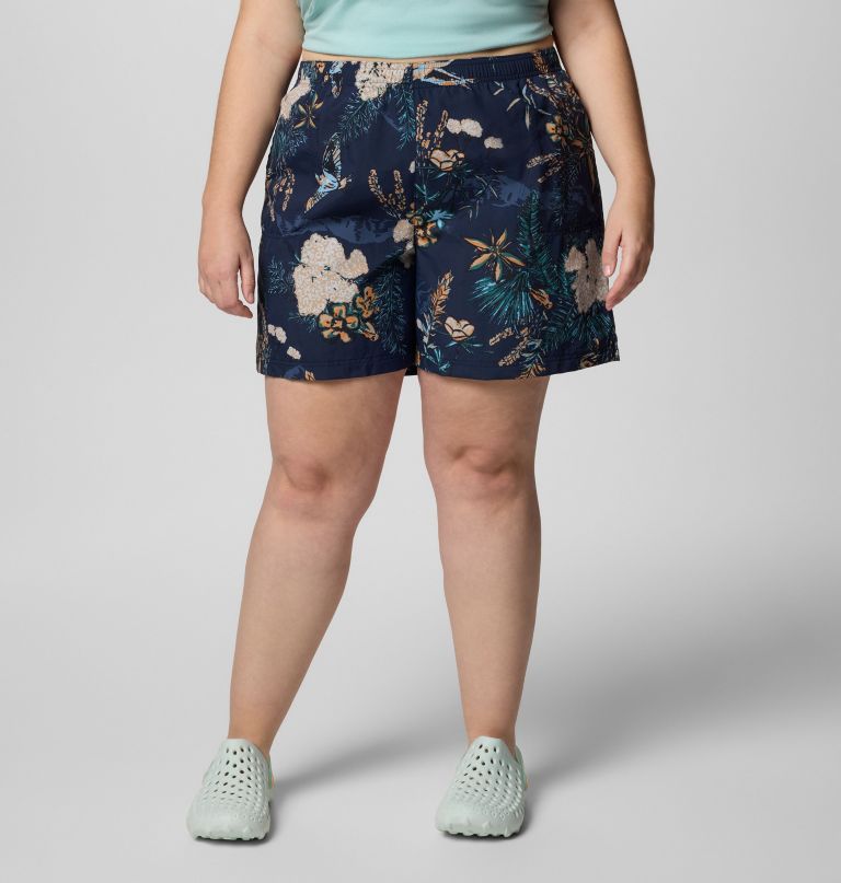 shorts estampados sandy river iii para mulheres - tamanhos grandes