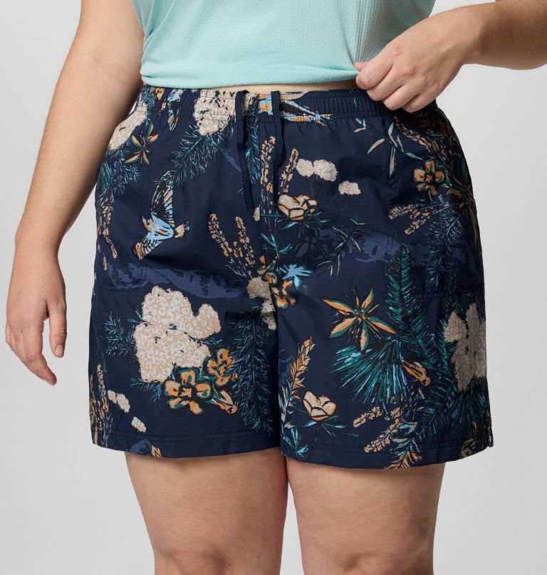 shorts estampados sandy river iii para mulheres - tamanhos grandes