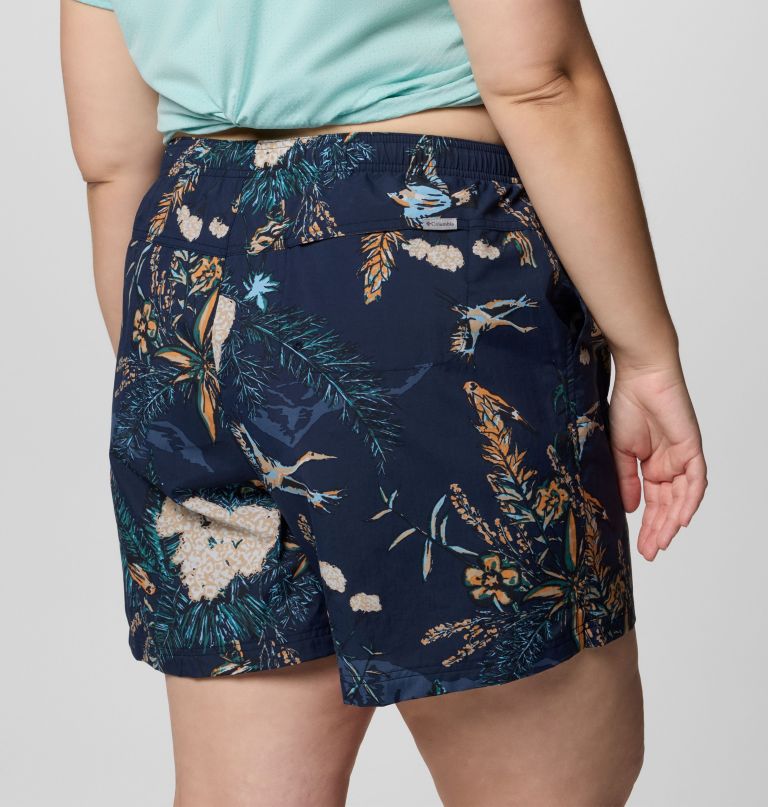 shorts estampados sandy river iii para mulheres - tamanhos grandes