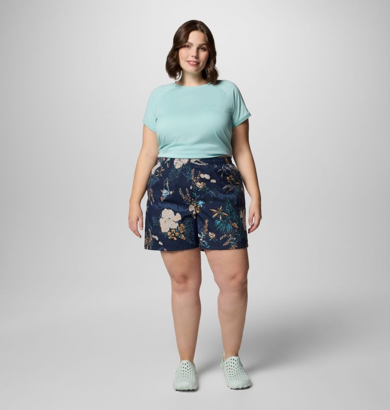 shorts estampados sandy river iii para mulheres - tamanhos grandes