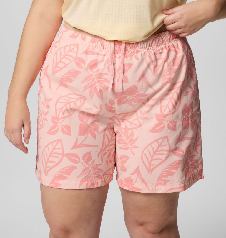 shorts estampados sandy river iii para mulheres - tamanhos grandes