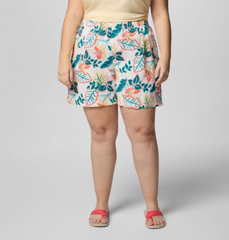 shorts estampados sandy river iii para mulheres - tamanhos grandes