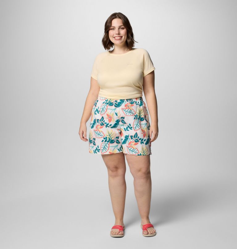 shorts estampados sandy river iii para mulheres - tamanhos grandes
