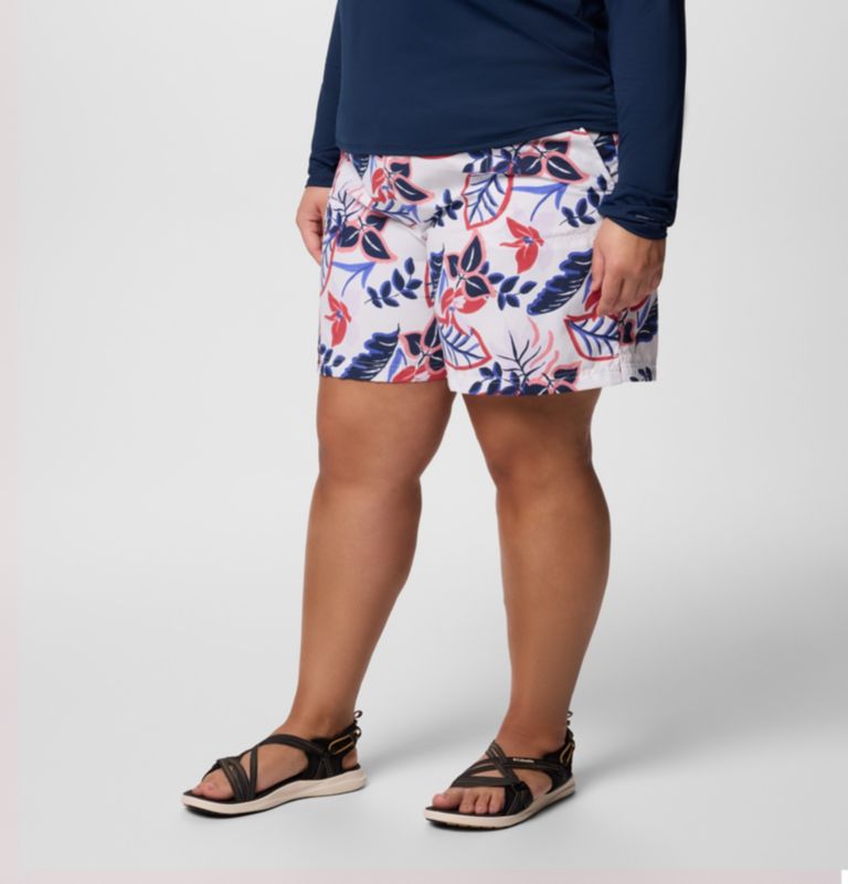 shorts estampados sandy river iii para mulheres - tamanhos grandes