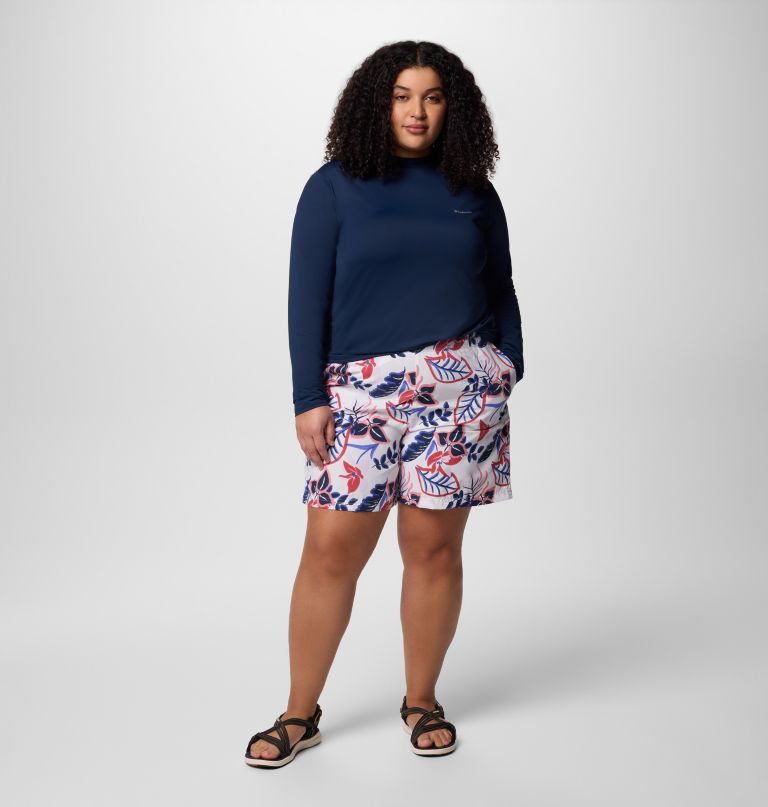shorts estampados sandy river iii para mulheres - tamanhos grandes