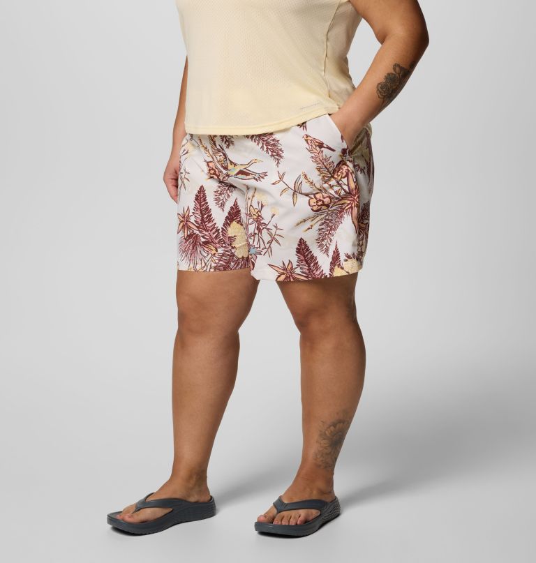shorts estampados sandy river iii para mulheres - tamanhos grandes