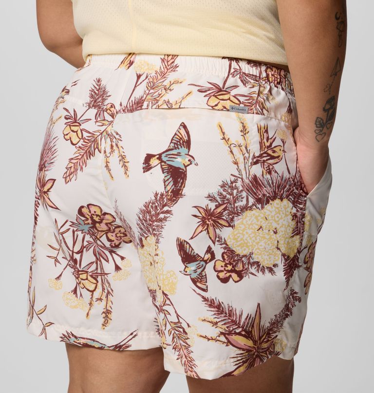 shorts estampados sandy river iii para mulheres - tamanhos grandes