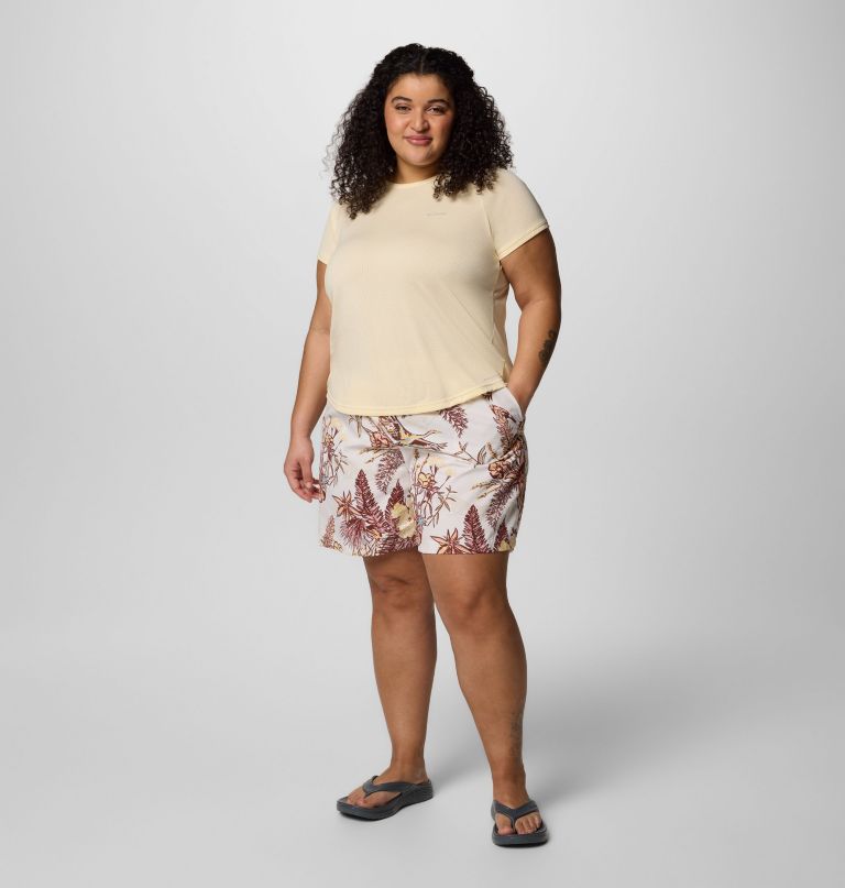 shorts estampados sandy river iii para mulheres - tamanhos grandes