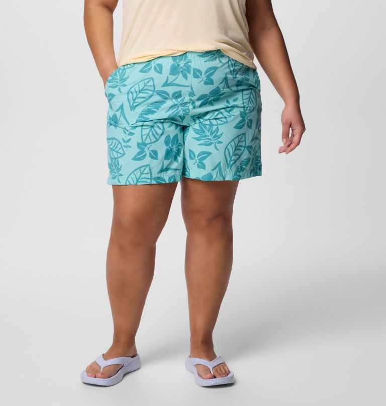 shorts estampados sandy river iii para mulheres - tamanhos grandes