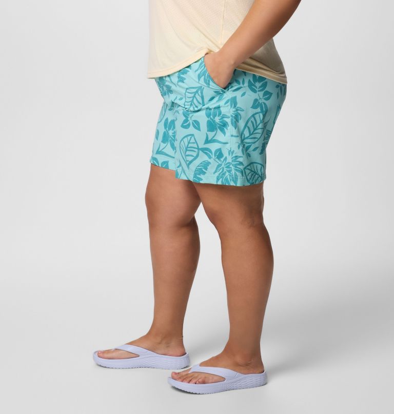 shorts estampados sandy river iii para mulheres - tamanhos grandes