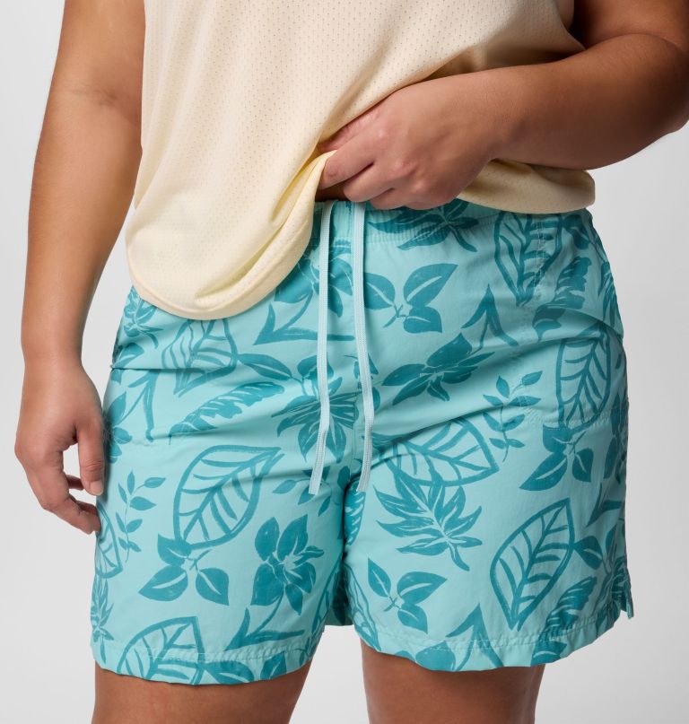 shorts estampados sandy river iii para mulheres - tamanhos grandes
