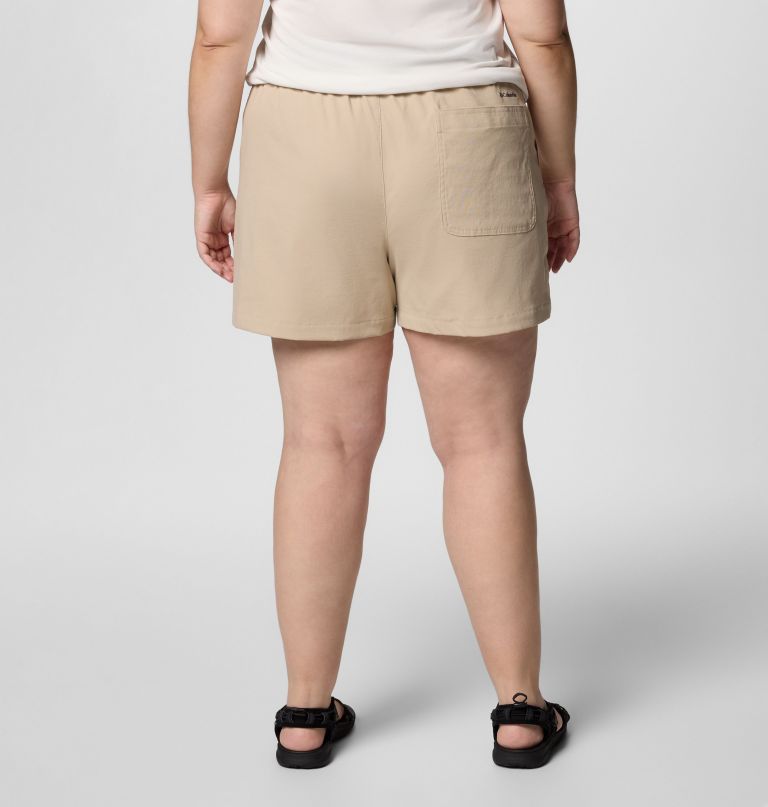 shorts femininos brea falls em nylon - tamanhos grandes