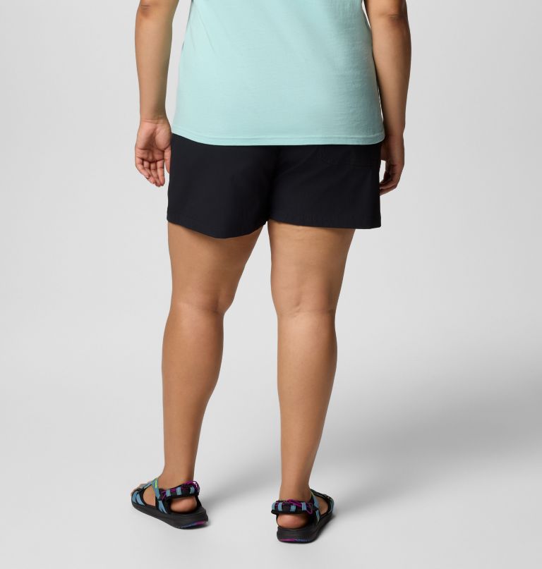 shorts femininos brea falls em nylon - tamanhos grandes