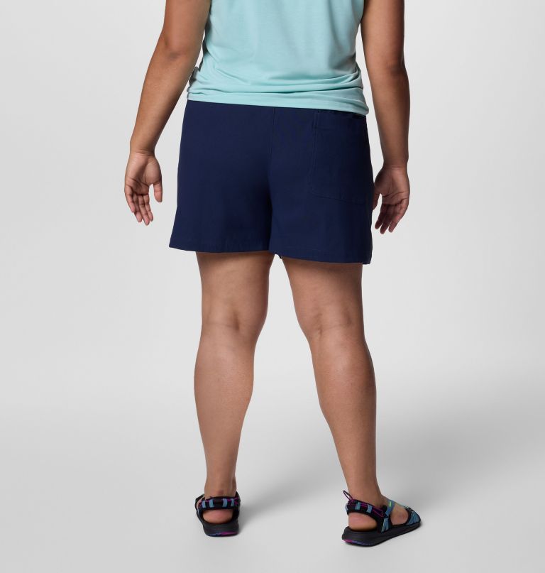 shorts femininos brea falls em nylon - tamanhos grandes