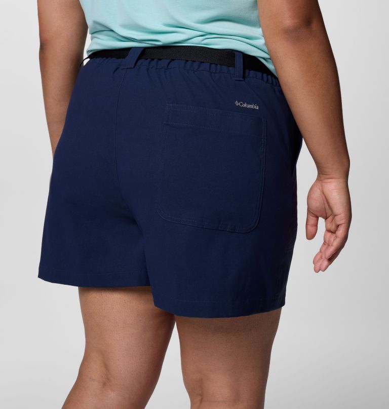 shorts femininos brea falls em nylon - tamanhos grandes