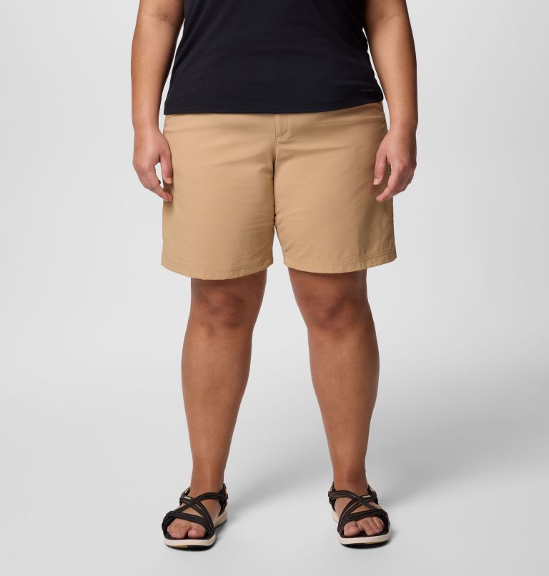 shorts longos femininos leslie falls ii - tamanho plus size