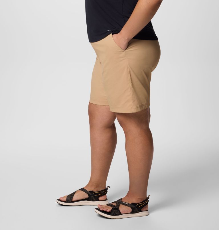 shorts longos femininos leslie falls ii - tamanho plus size