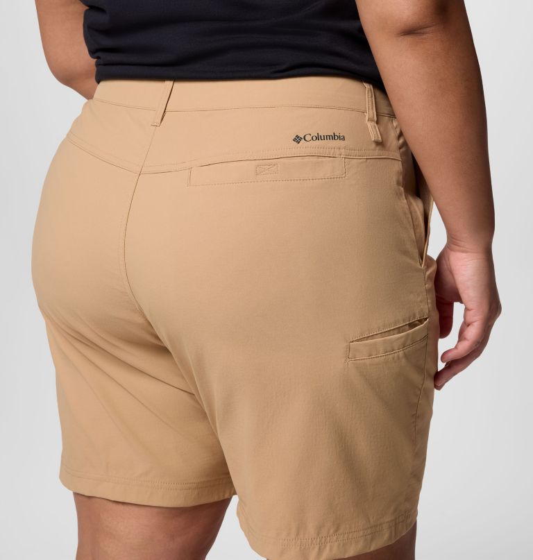 shorts longos femininos leslie falls ii - tamanho plus size
