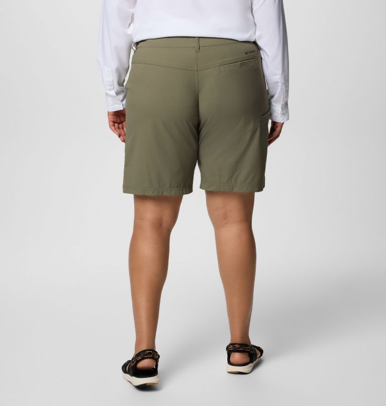 shorts longos femininos leslie falls ii - tamanho plus size