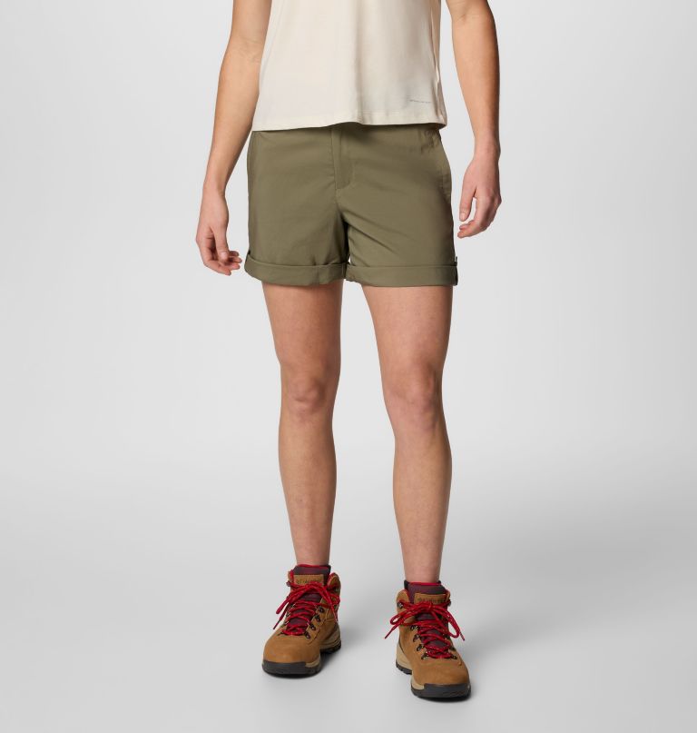 shorts utilitários femininos silver ridge